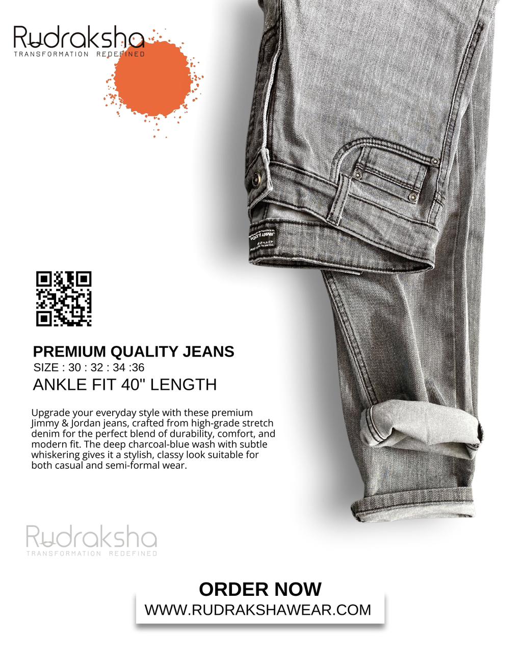 Ankle Length Jeans - Jimmy & Jordan