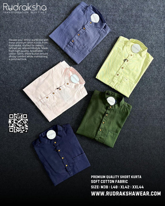 Short Kurta | 100% Cotton Fabric