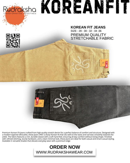 Korean Fit Jeans | Comfort in every move | Stretchable