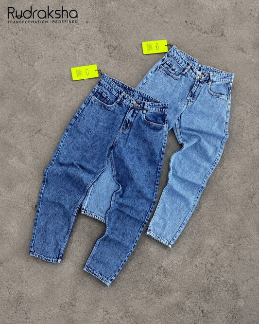 Carrot fit jeans - Non Lycra - Length 39"