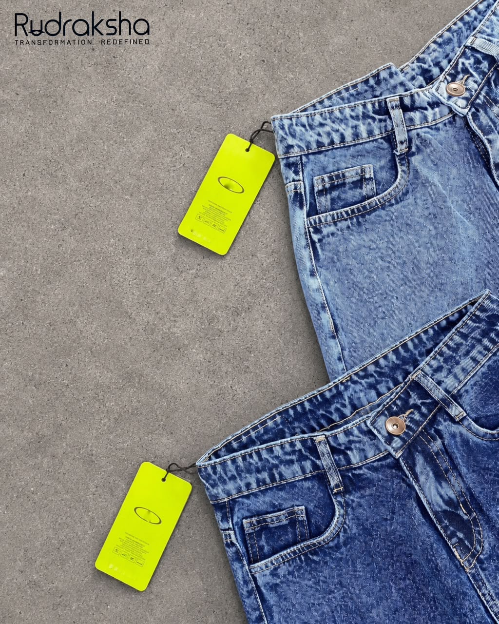 Carrot fit jeans - Non Lycra - Length 39"