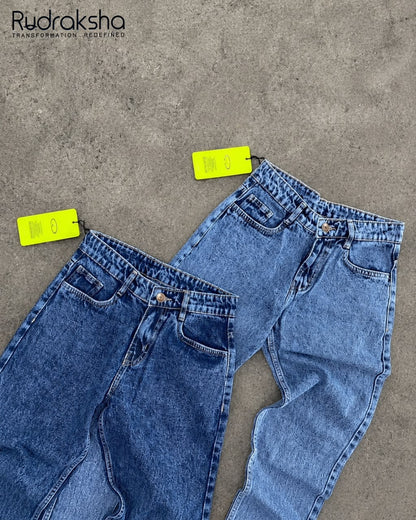 Carrot fit jeans - Non Lycra - Length 39"