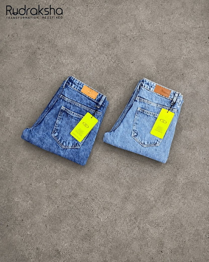 Carrot fit jeans - Non Lycra - Length 39"