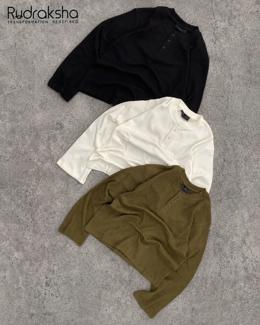 BOXY FIT WAFFLE T-SHIRT IN VADODARA