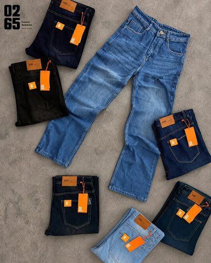 0265 Straight Fit Jeans - Non Lycra
