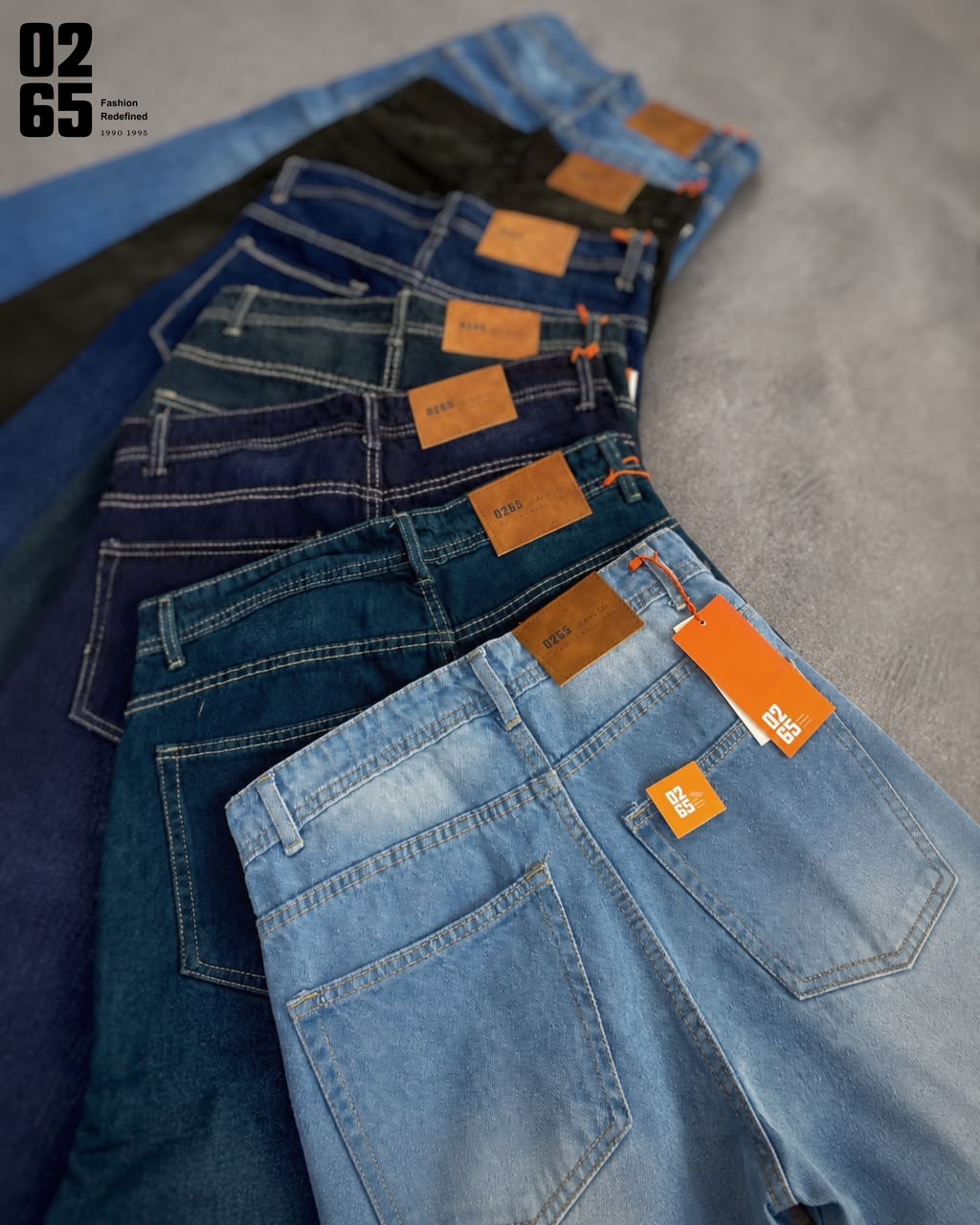 0265 Straight Fit Jeans - Non Lycra