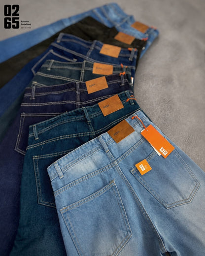 0265 Straight Fit Jeans - Non Lycra