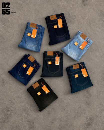 0265 Straight Fit Jeans - Non Lycra