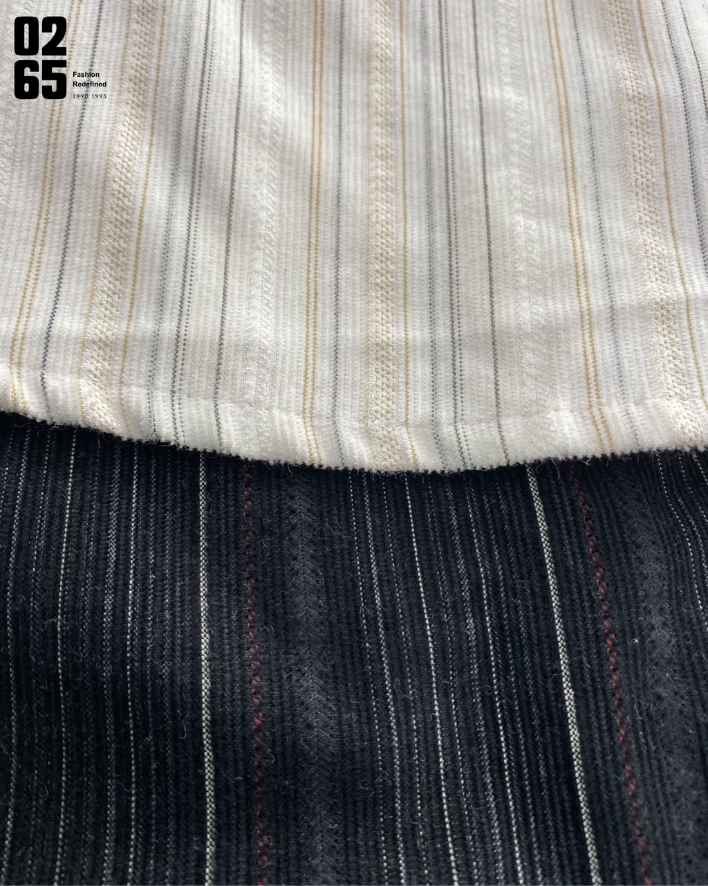 0265 Corduroy Double Pocket Full Sleeve Shirt | Yarn Dyed Checks