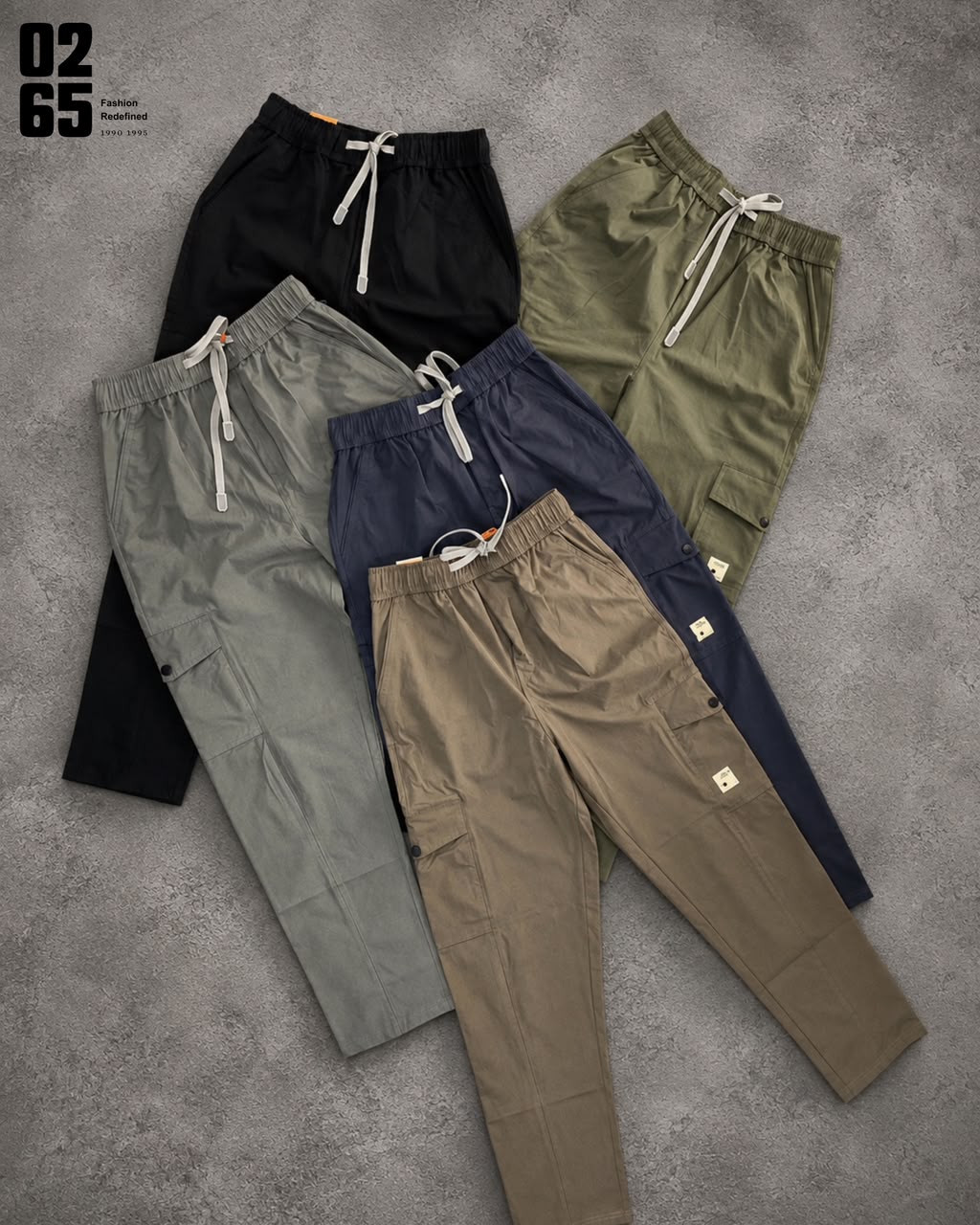 Easy Dry 6 Pocket Cargo Series Travel Pant - Monsoon Special - Korean Fit