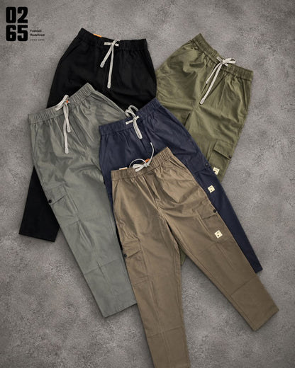 Easy Dry 6 Pocket Cargo Series Travel Pant - Monsoon Special - Korean Fit