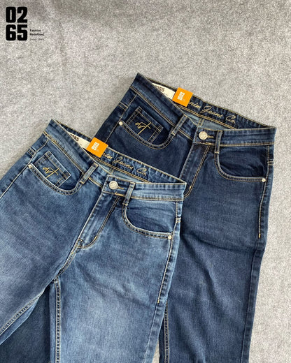 0265 Straight Fit Jeans | Stretchable | 16" Bottom | 40.5" Length | Article 001