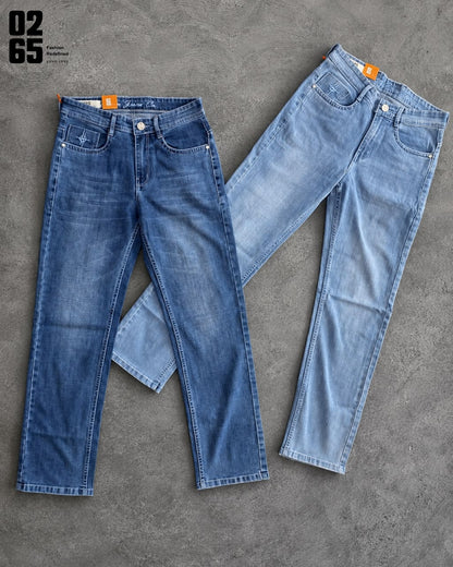 0265 Straight Fit Jeans | Stretchable | 16" Bottom | 40.5" Length | Article 002