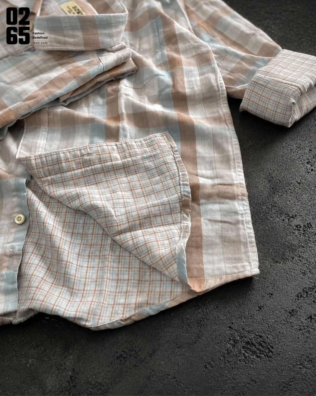 0265 Double Cloth Fabric Full Sleeve Shirt | Cotton Linen Fabric | Ultra Soft | Breathable