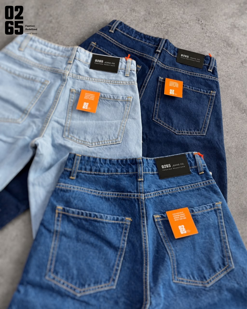 0265 Carrot fit jeans | Non Stretchable | Length 39 " Suitable for Height 5.4" to 5.8"