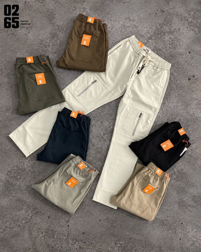0265 Travel Cargo Pant - Imported Fabric - For Those Who Travel - Stretchable - Soft Feel - Next Level Comfort - Stylish - Length 40"