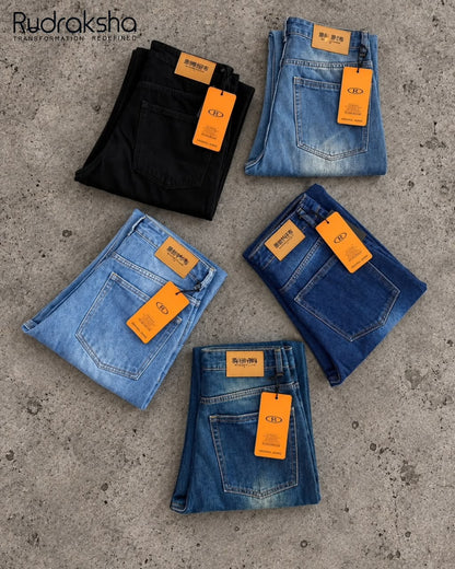 Straight Fit Jeans | Non-Lycra