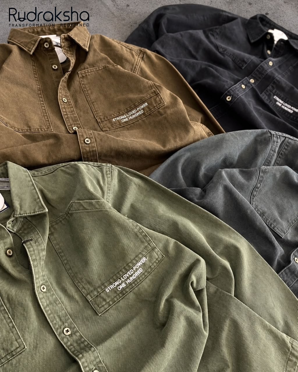RFD Shacket | Full Sleeve | 100% Cotton | Heavy & Thick Fabric ( Similar To Denim )
