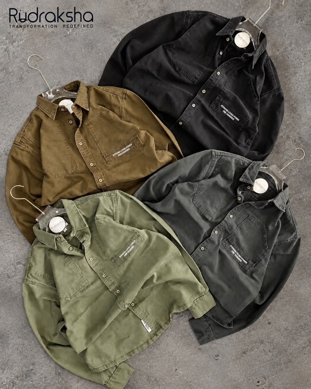 RFD Shacket | Full Sleeve | 100% Cotton | Heavy & Thick Fabric ( Similar To Denim )