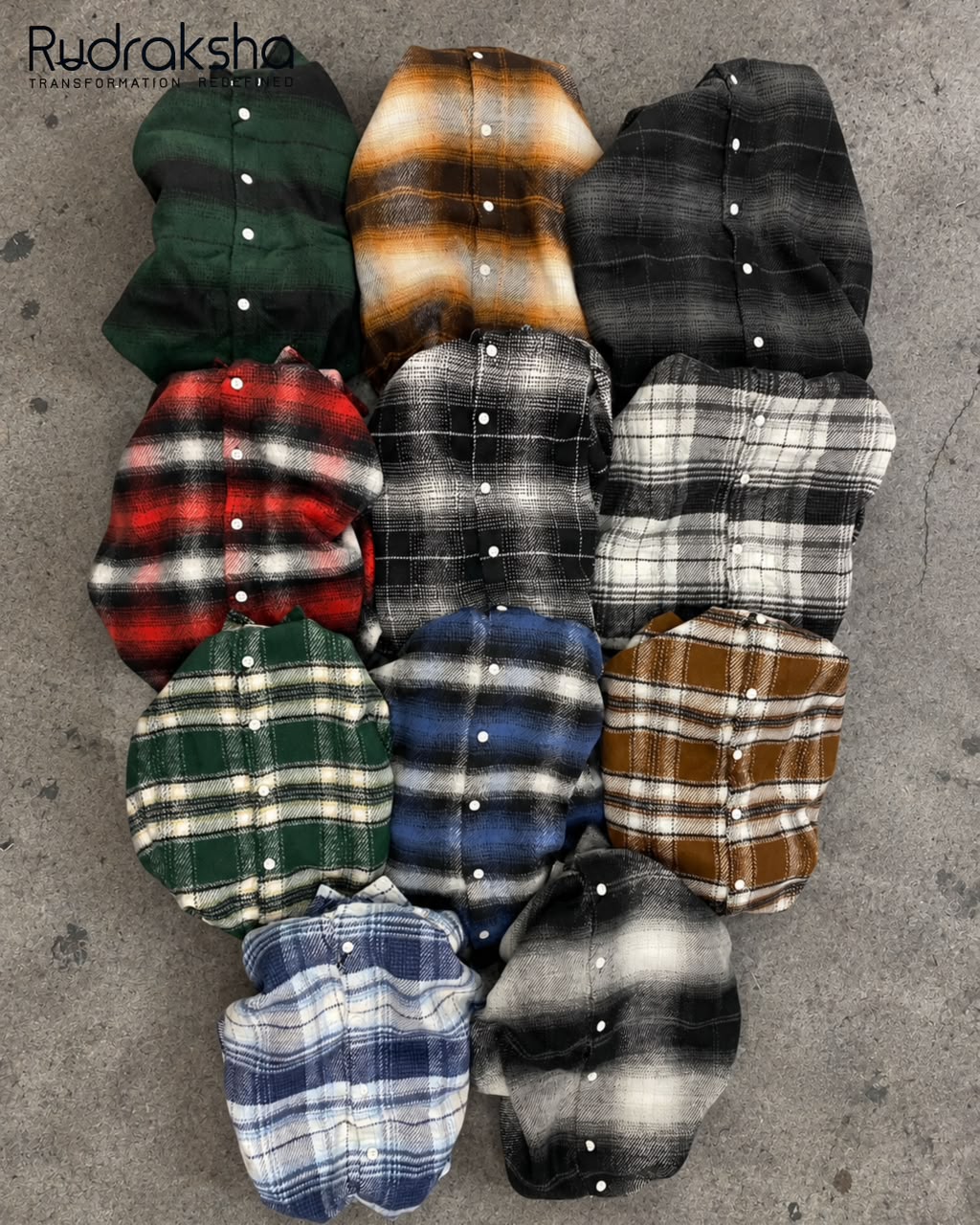 Boxy Fit Flannel Full Sleeve Checks Shirt