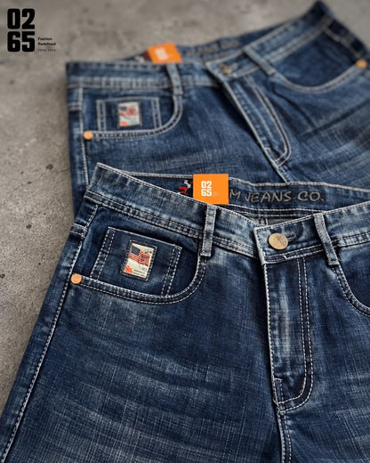 0265 Straight Fit Jeans | Stretchable | 16" Bottom | 40.5" Length | Article 007