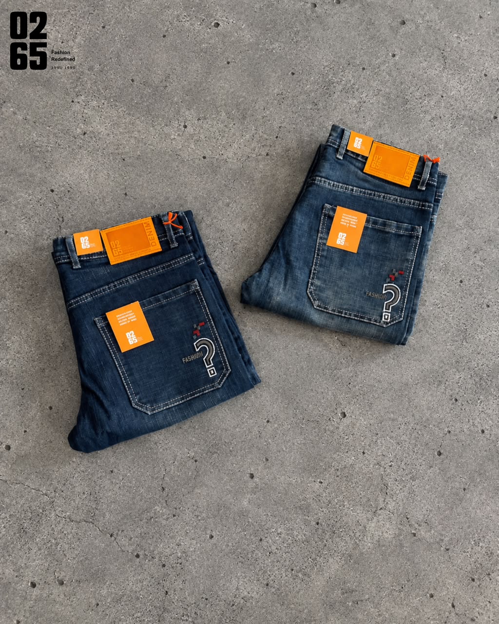 0265 Straight Fit Jeans | Stretchable | 16" Bottom | 40.5" Length | Article 007