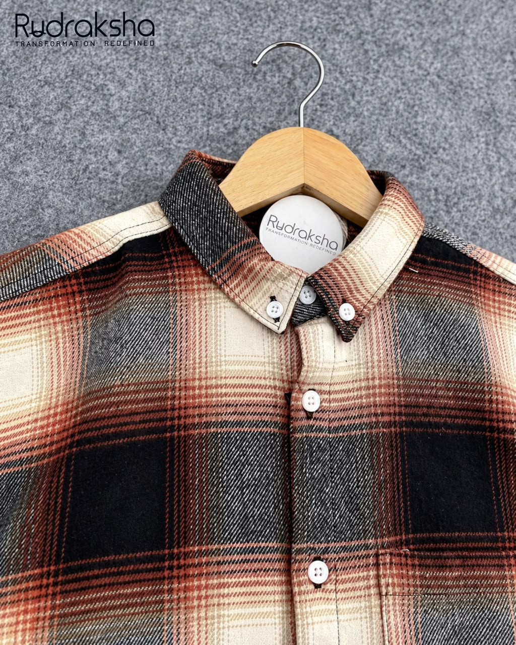 Boxy Fit Flannel Full Sleeve Checks Shirt | ARTICLE No S001