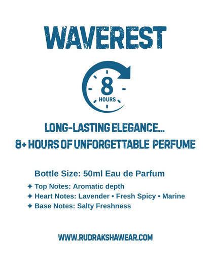 0265 WAVEREST – Eau de Perfume (50ml) 🌊Let the breeze wear you.  | 8+ Hours lasting