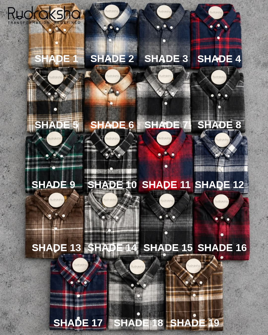 Boxy Fit Flannel Full Sleeve Checks Shirt | ARTICLE No S001