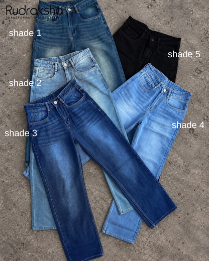 Straight Fit Jeans | Non-Lycra